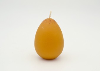 Свеча "Яйцо для выкатки негатива" восковое с ладаном